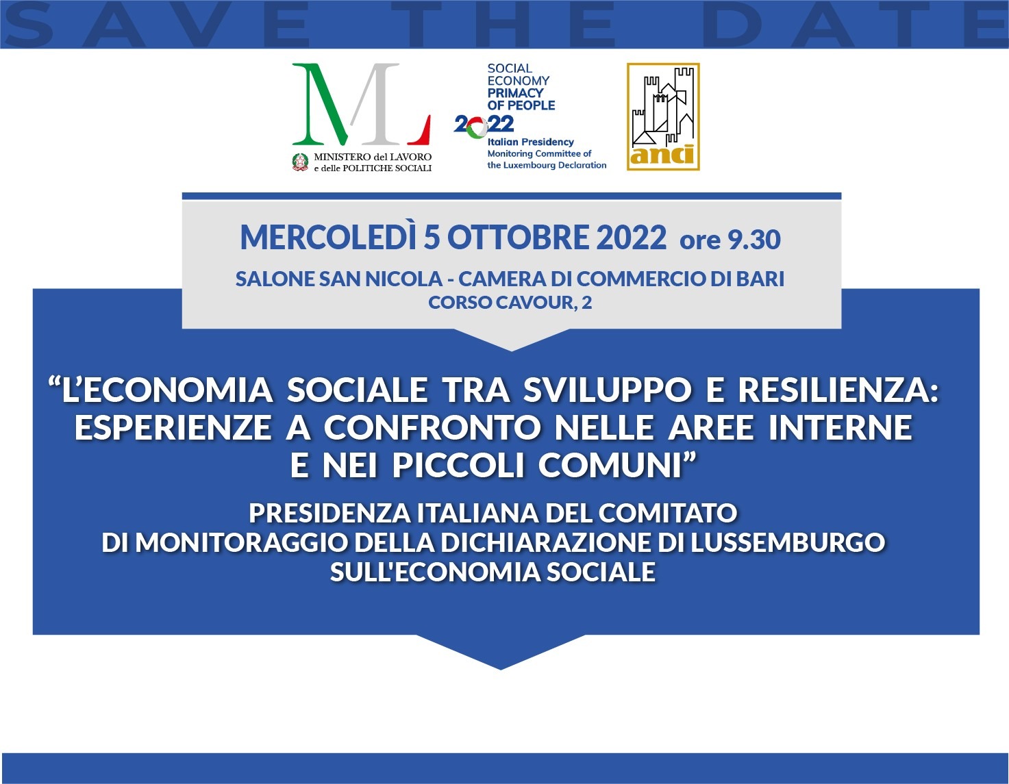 Economia sociale tra sviluppo e resilienza